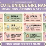 cute unique girl names