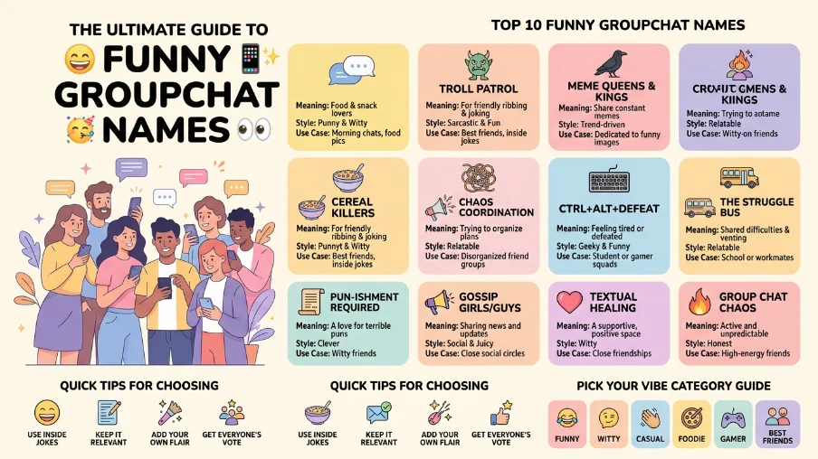 funny groupchat names