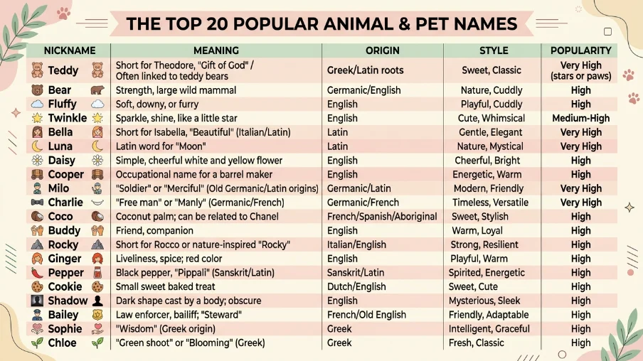 furry names