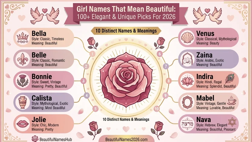 girl names that mean beautiful