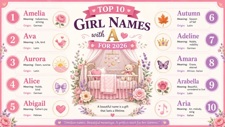 girl names with a