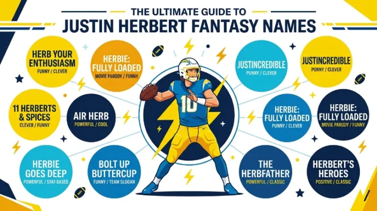 justin herbert fantasy names