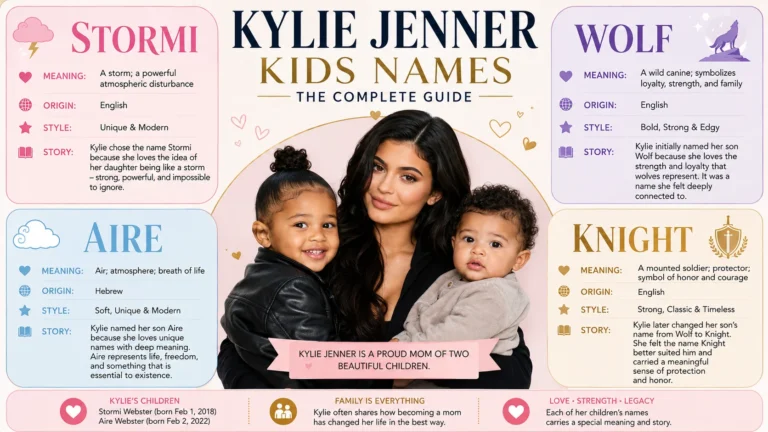 kylie jenner kids names