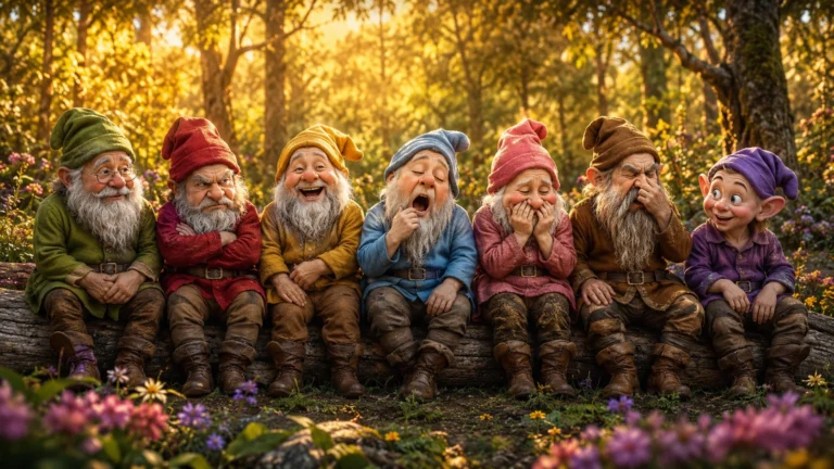 names of the seven dwarfs