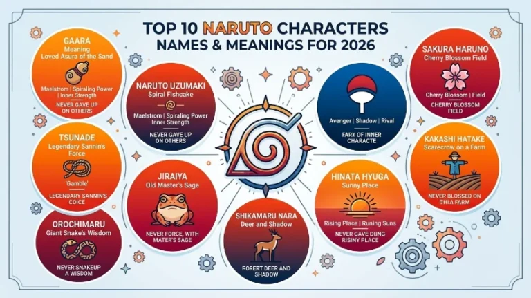 naruto characters names