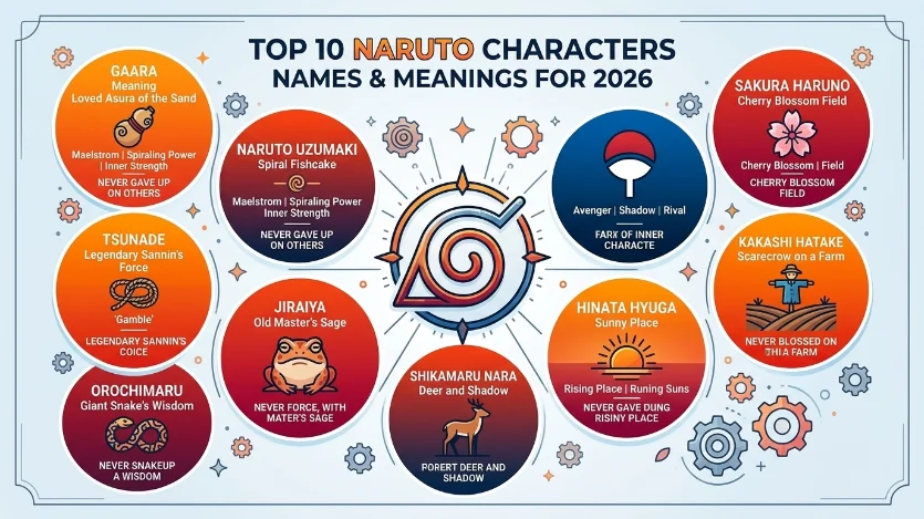 naruto characters names