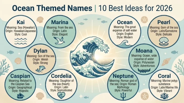 ocean themed names