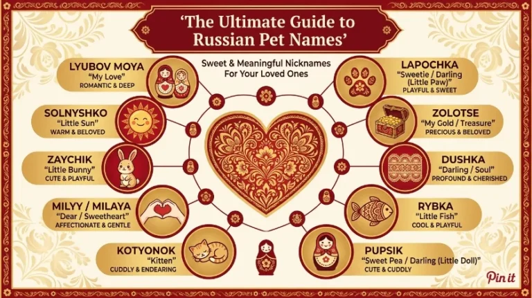 russian pet names