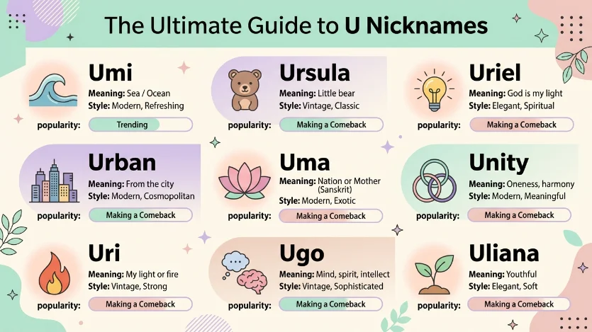 u names