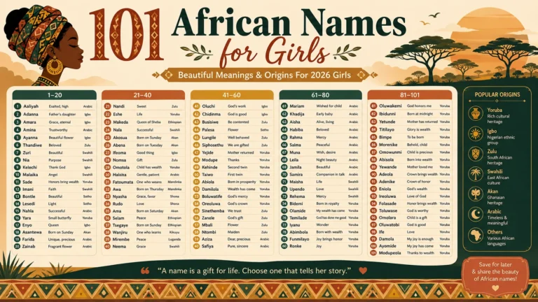 african names for girls