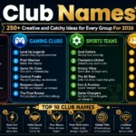 club names