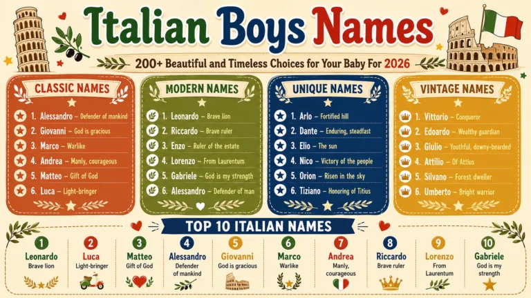 italian boys names