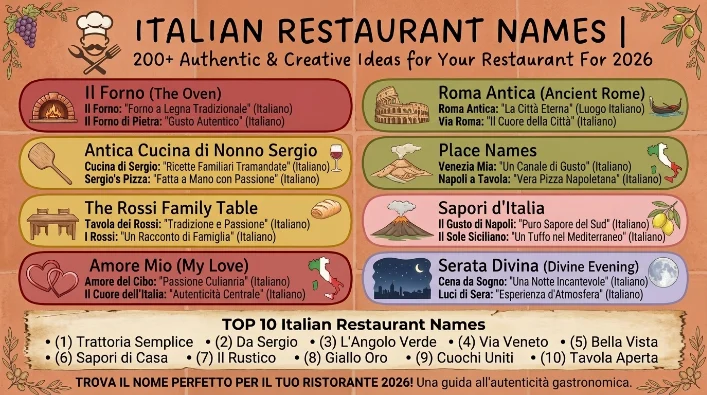italian restaurant names