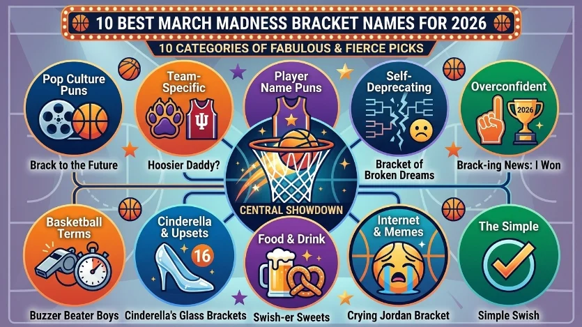 march madness bracket names