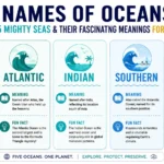 names of oceans