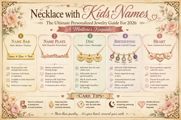 necklace with kids names