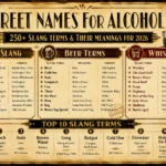 street names for alcohol