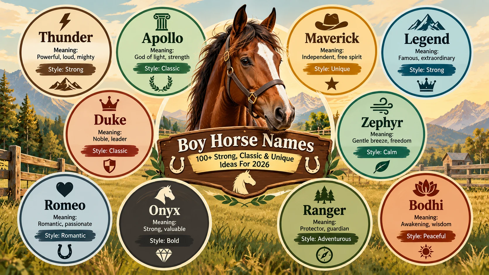 boy horse names