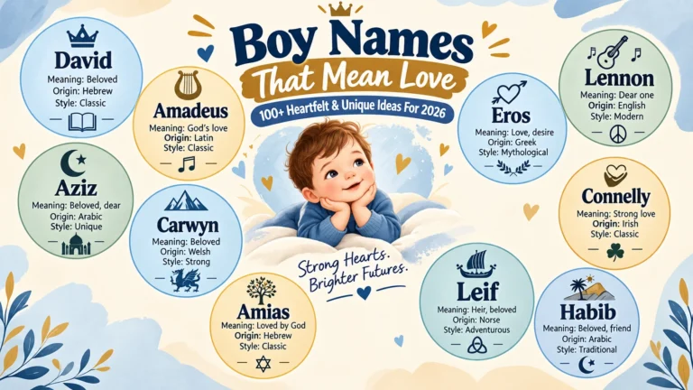 boy names that mean love
