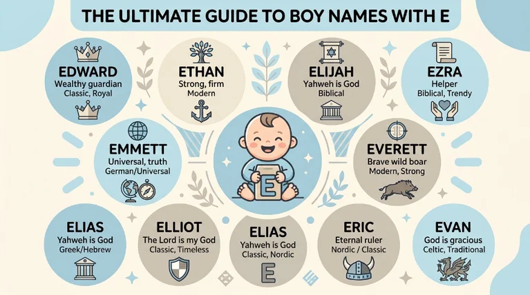 boy names with e