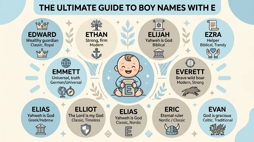 boy names with e