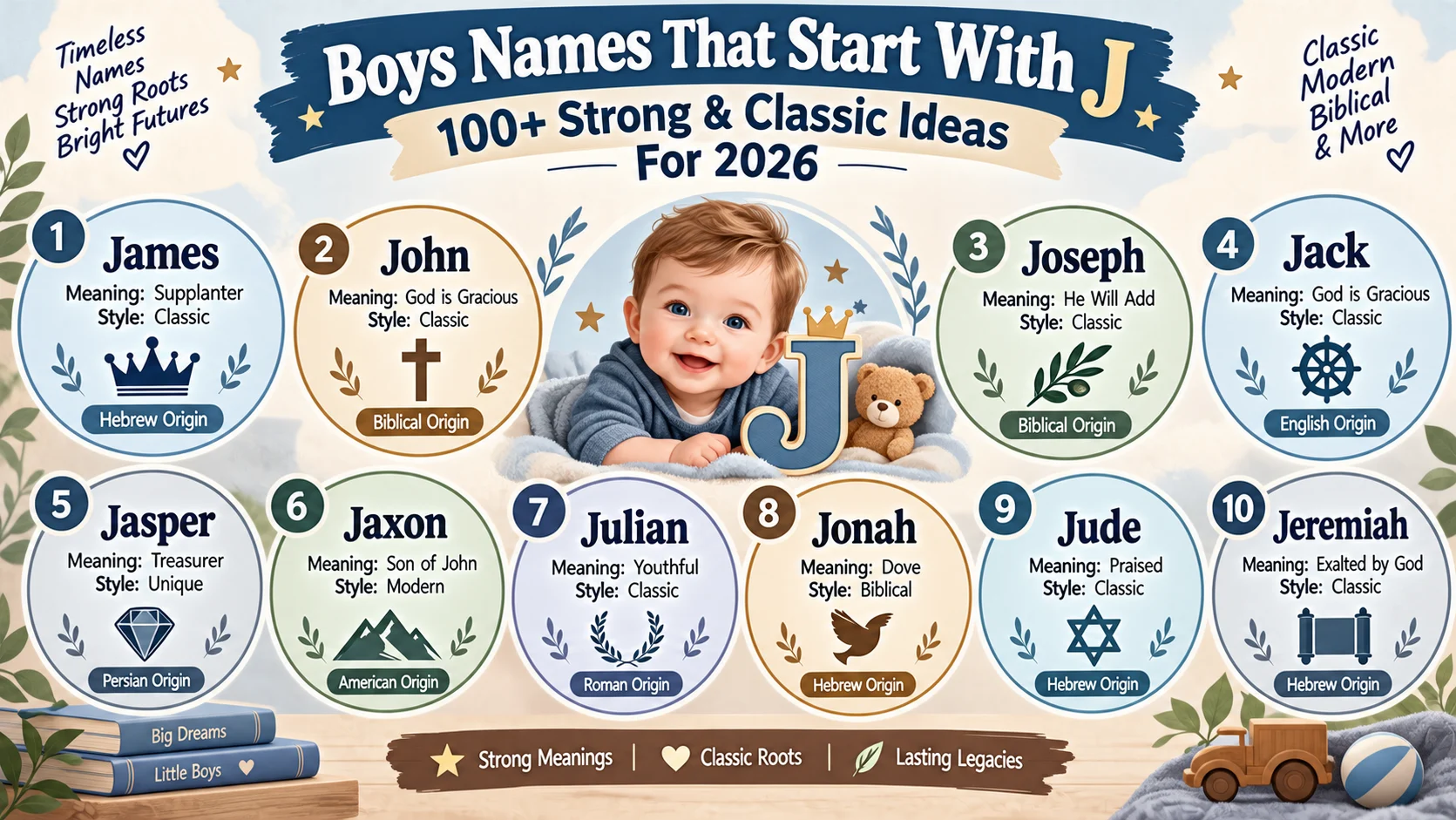 boys names that start with j