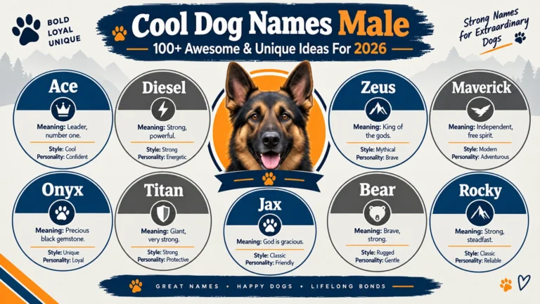 cool dog names male