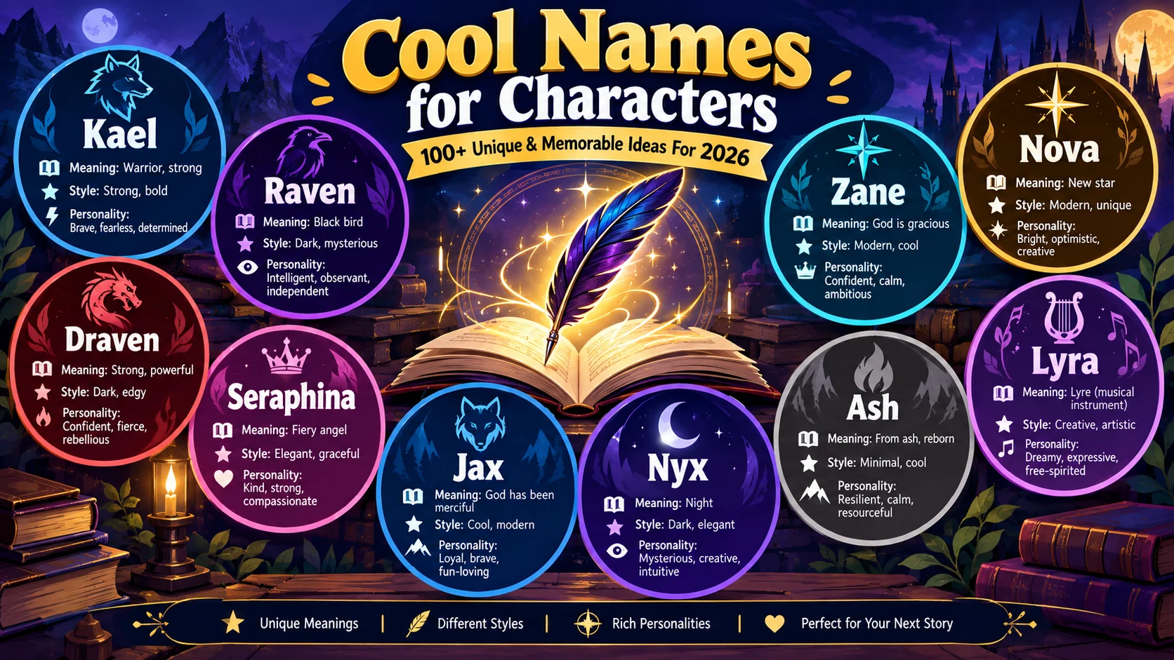 cool names for characters