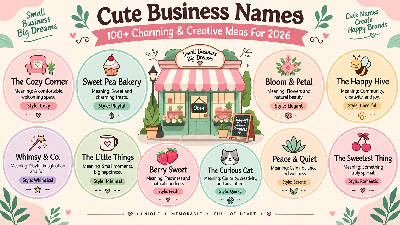 cute business names