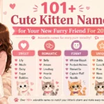 cute kitten names