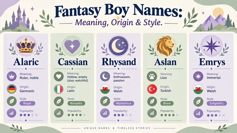 fantasy boy names