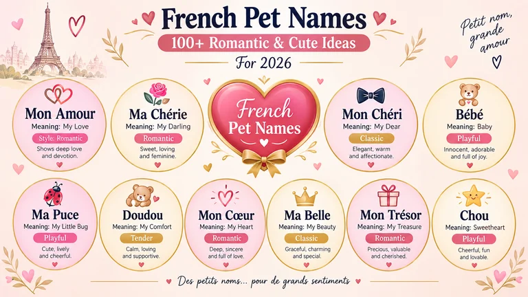 french pet names