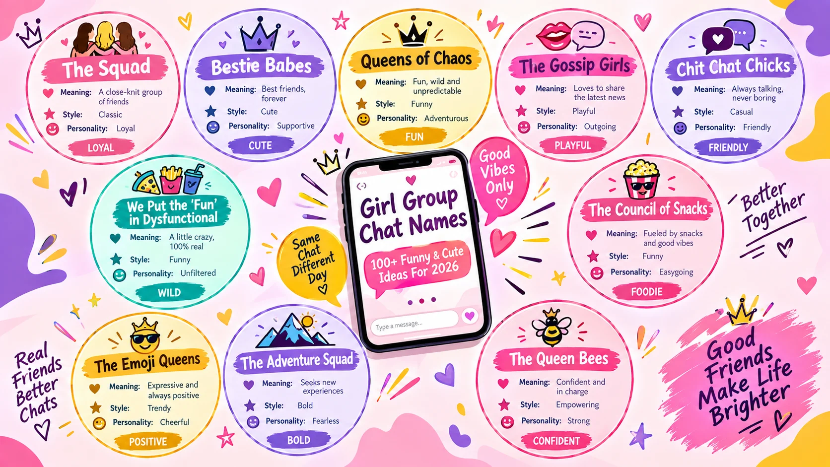 girl group chat names