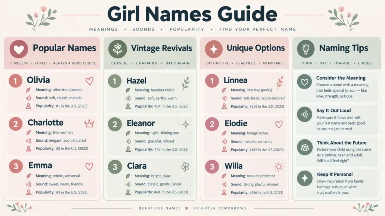 girl names