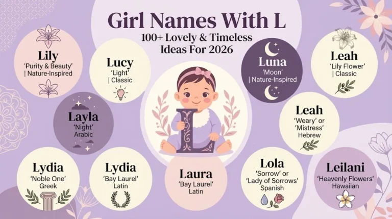 girl names with l
