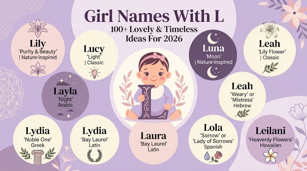girl names with l