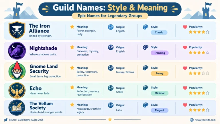 guild names