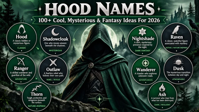 hood names