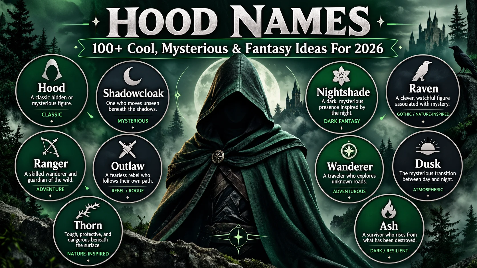 hood names