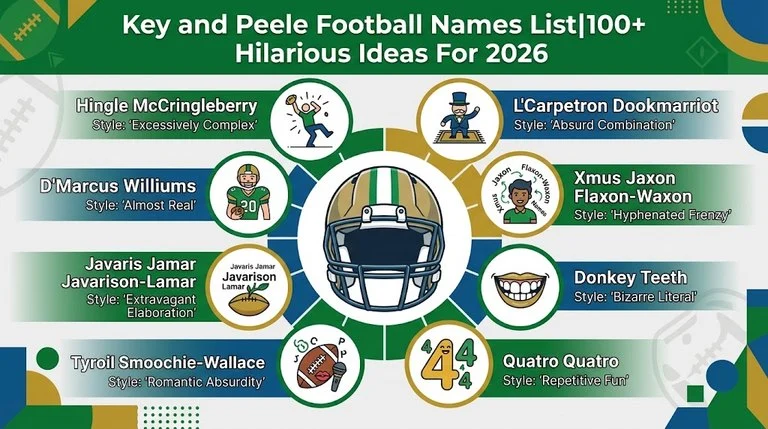 key and peele football names list