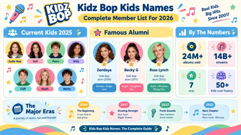 kidz bop kids names