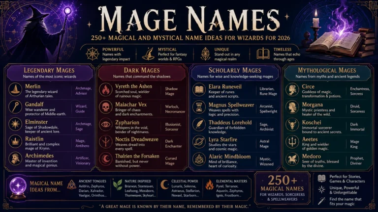 mage names