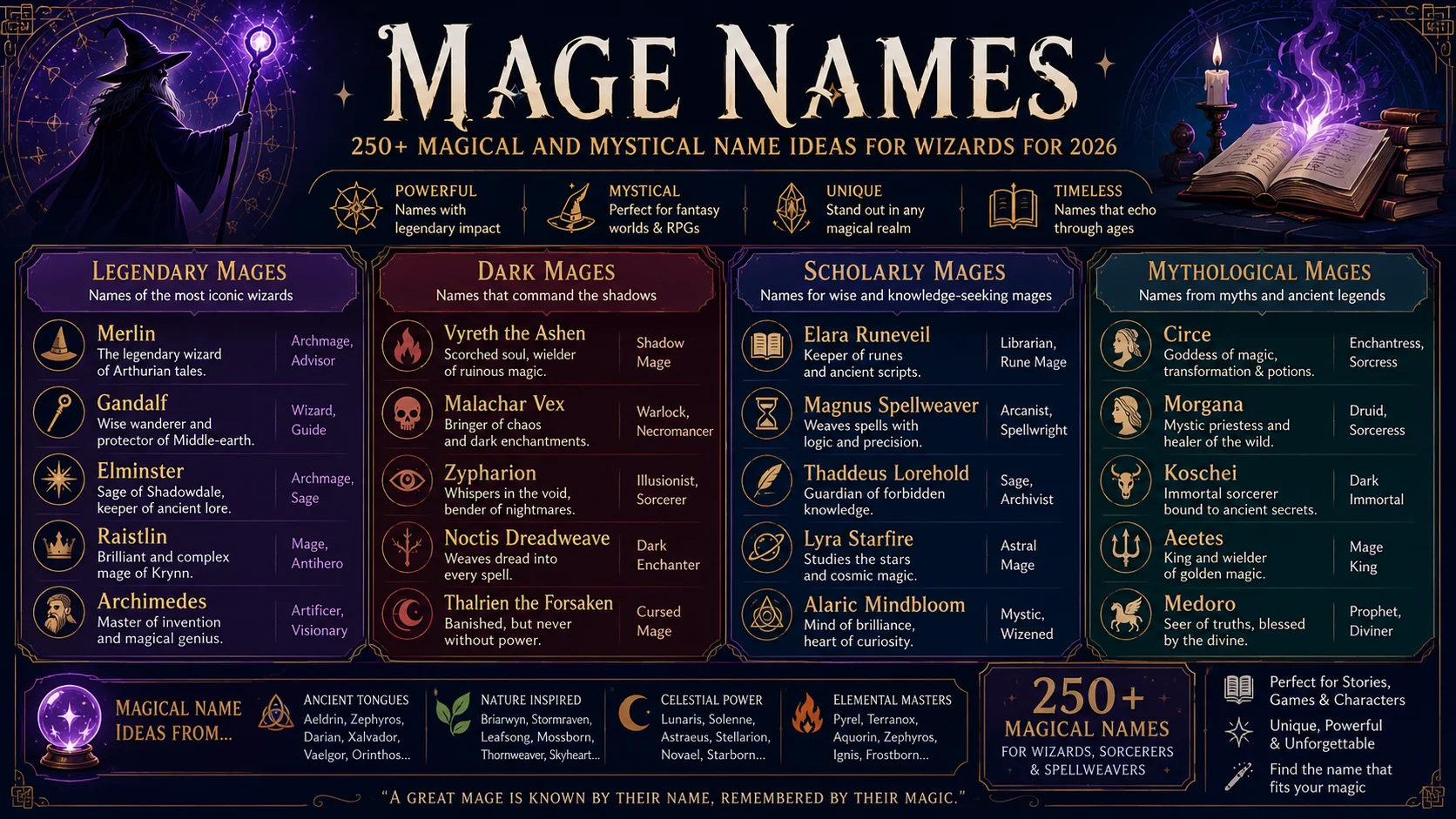 mage names