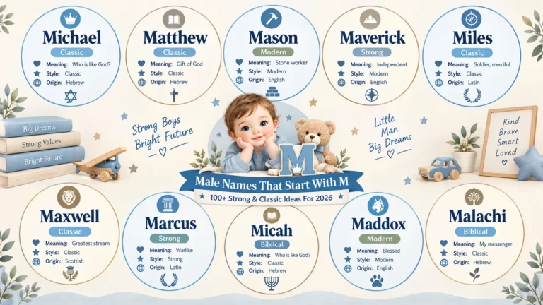 male names that start with m