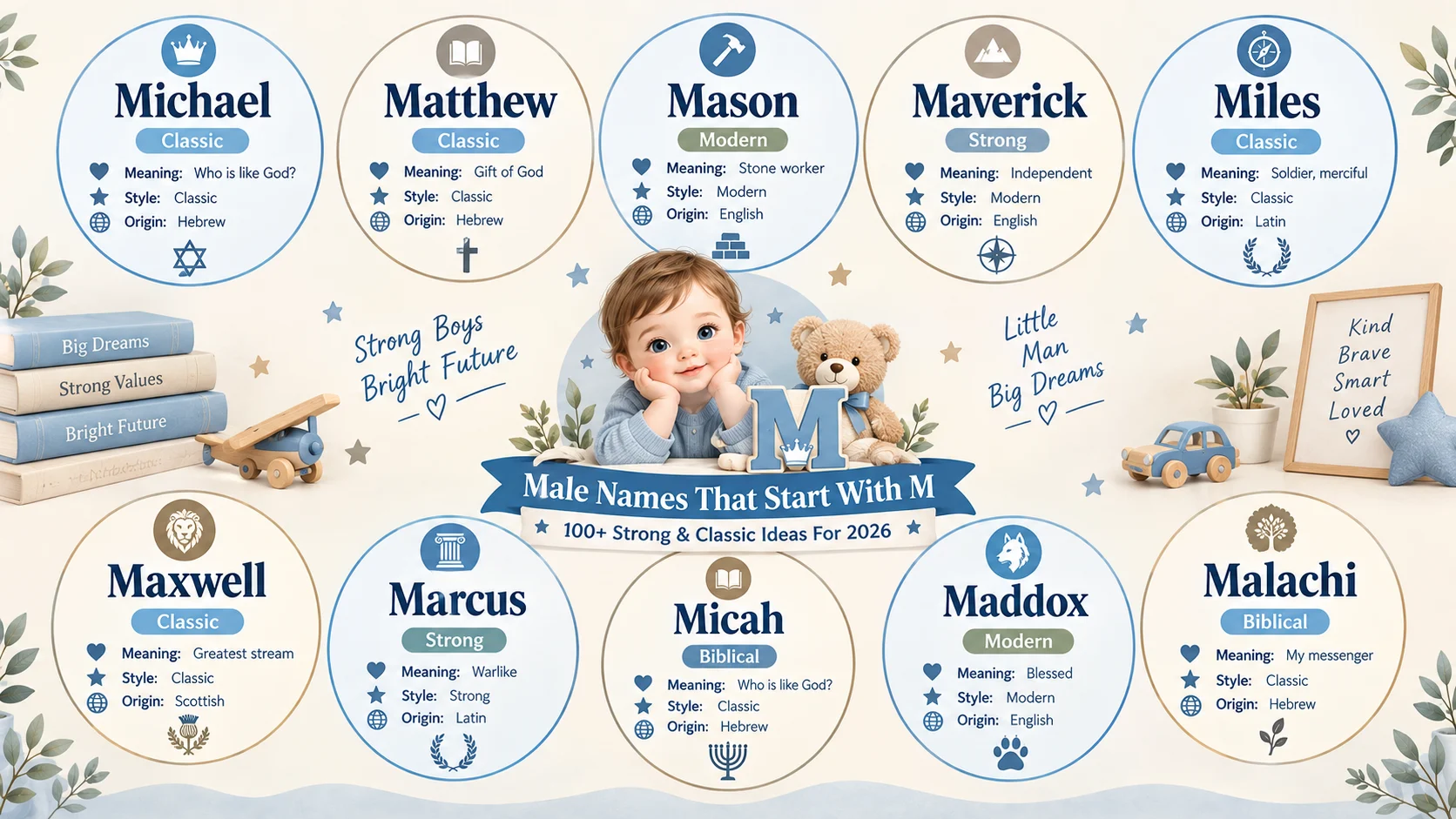 male names that start with m