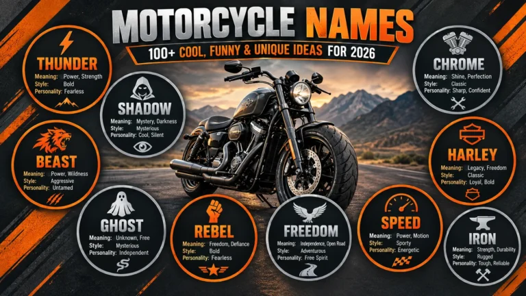 motorcycle names