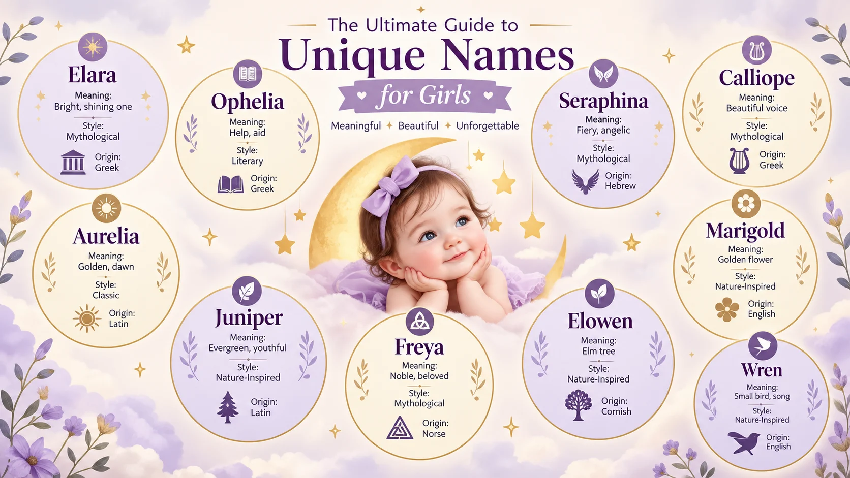names for girls unique