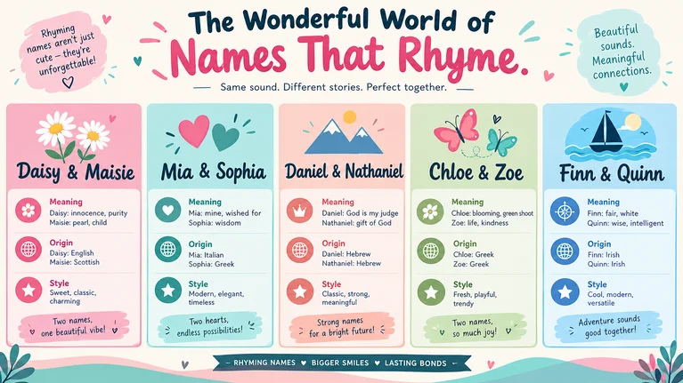 names that rhyme