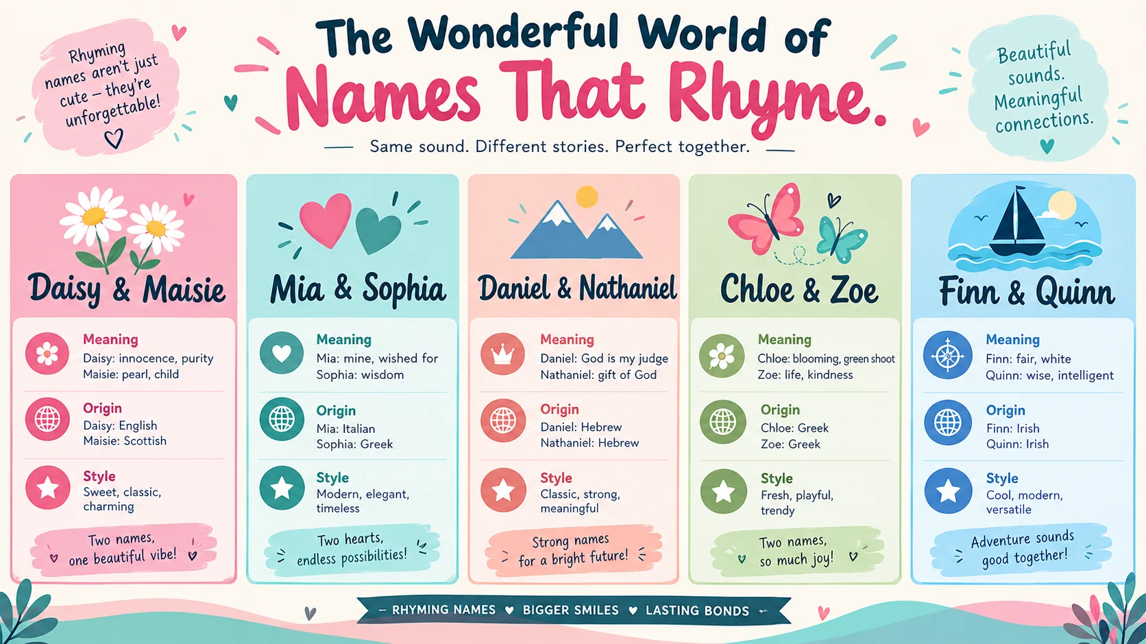 names that rhyme