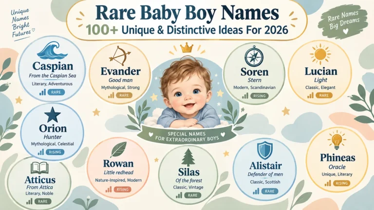 rare baby boy names